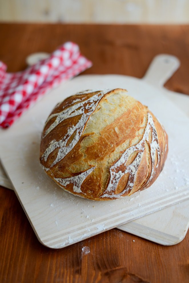 Ein einfaches Brot Rezept mit wenig Hefe Rezept - franzoesischkochen.de