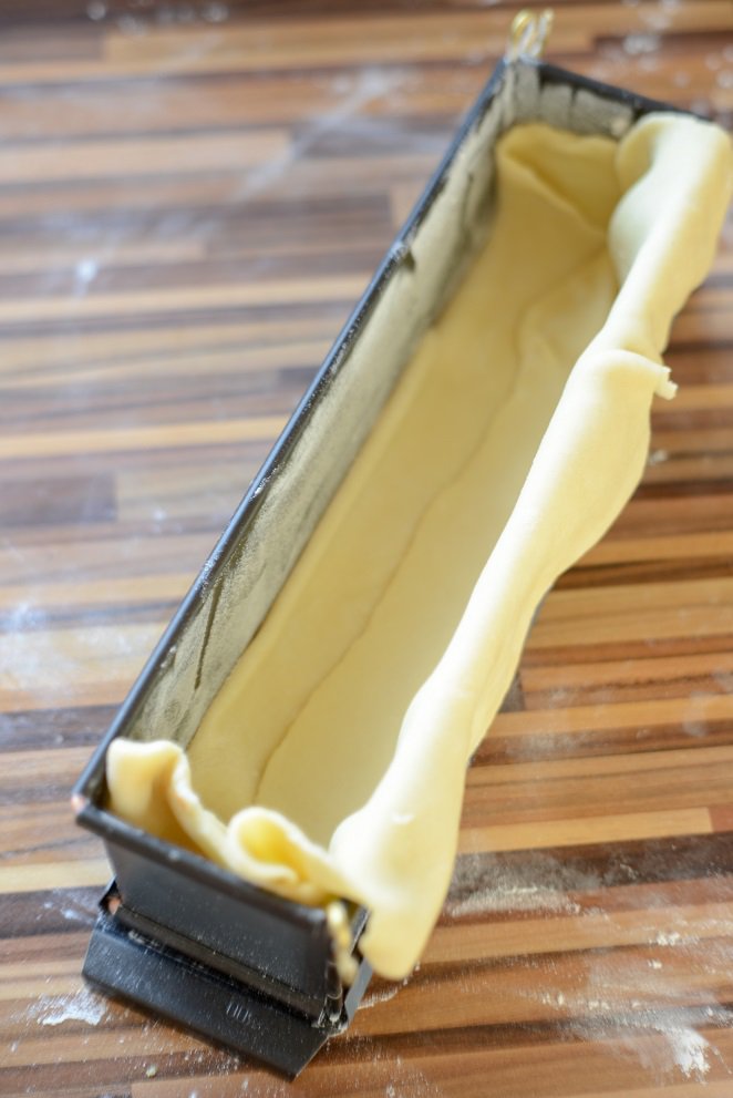  Päte En Croute Schritt 10 Teig In Backform Ausgelegt