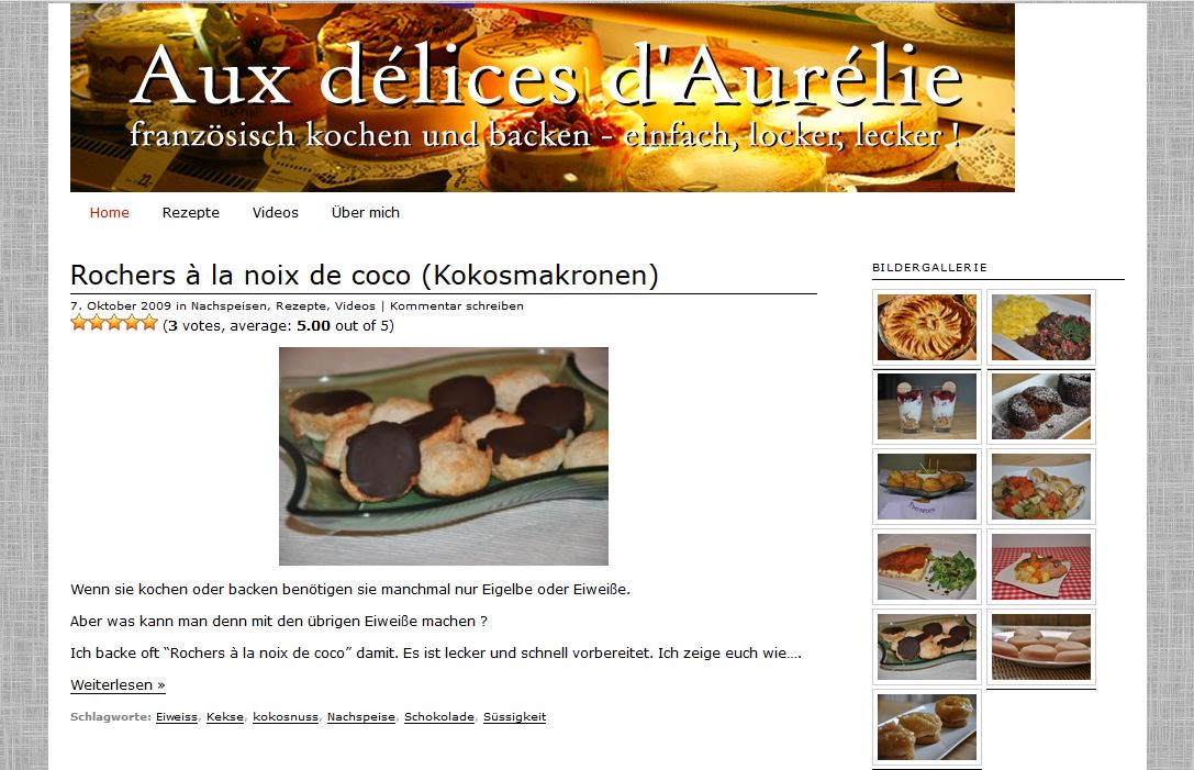 10 Jahre franzoesischkochen.de - Verlosung screenshotblog