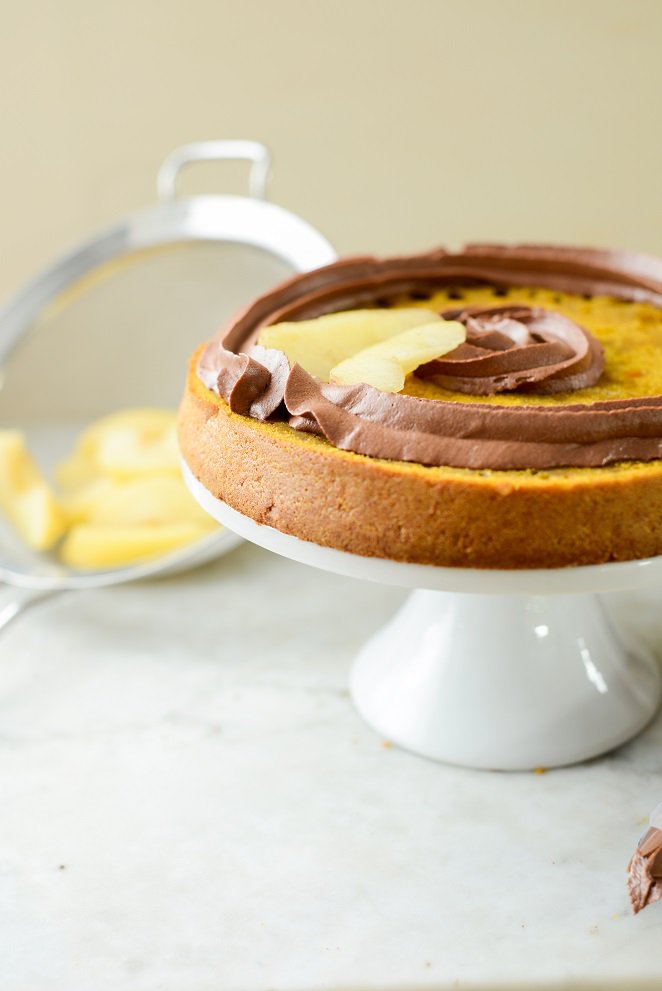 Apfel-Kürbis-Torte zum Erntedankfest Rezept