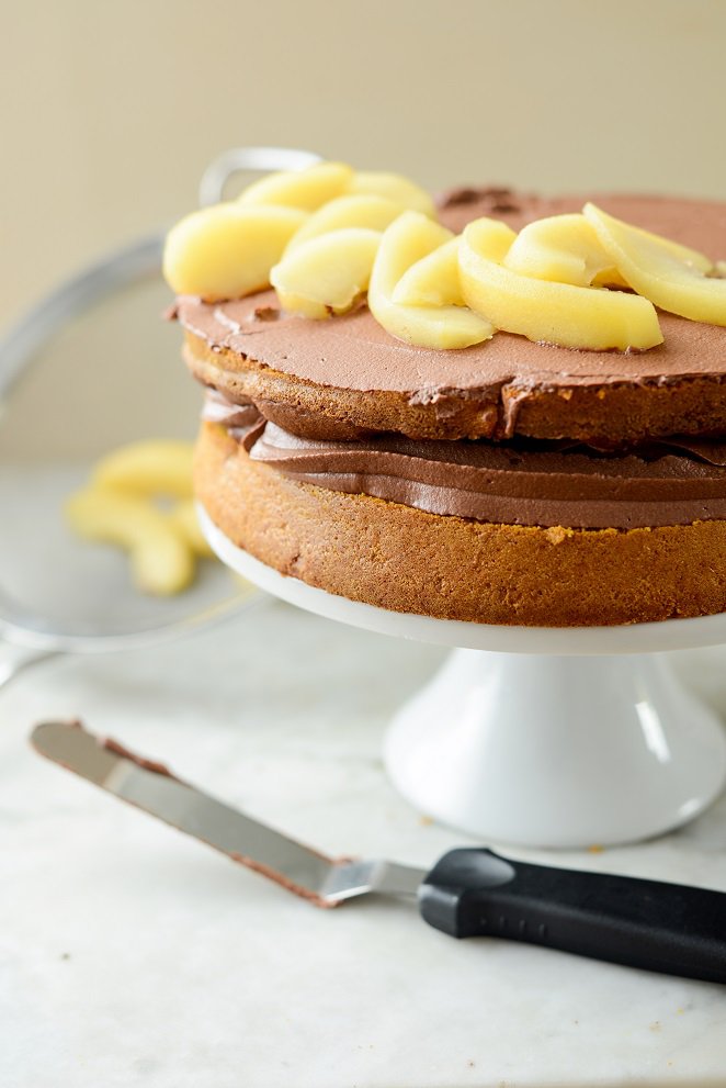 Apfel Kurbis Torte Zum Erntedankfest Rezept Franzosisch Kochen 