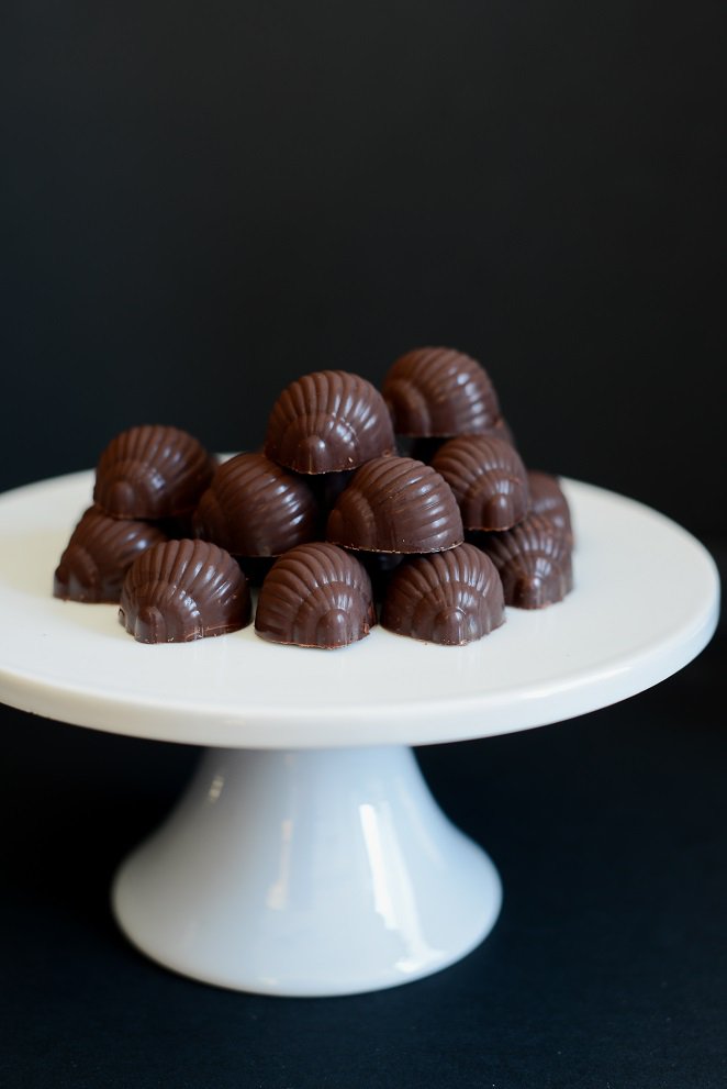  Schokoladen Schnecken Mit Kokosnuss Füllung
