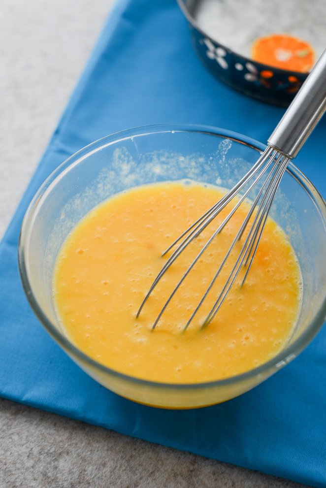  Clementinen Curd Umruhren