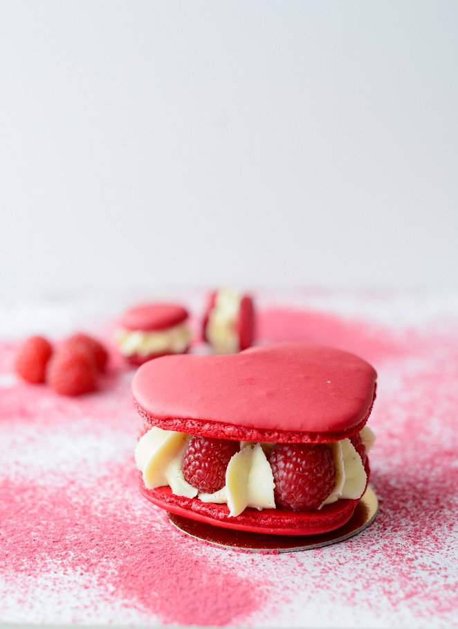  Himbeer Macarons Mit Tonkabohnen