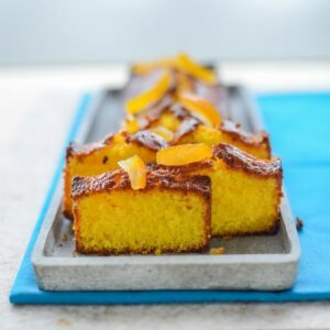 Clementinen Kuchen mit Kurkuma