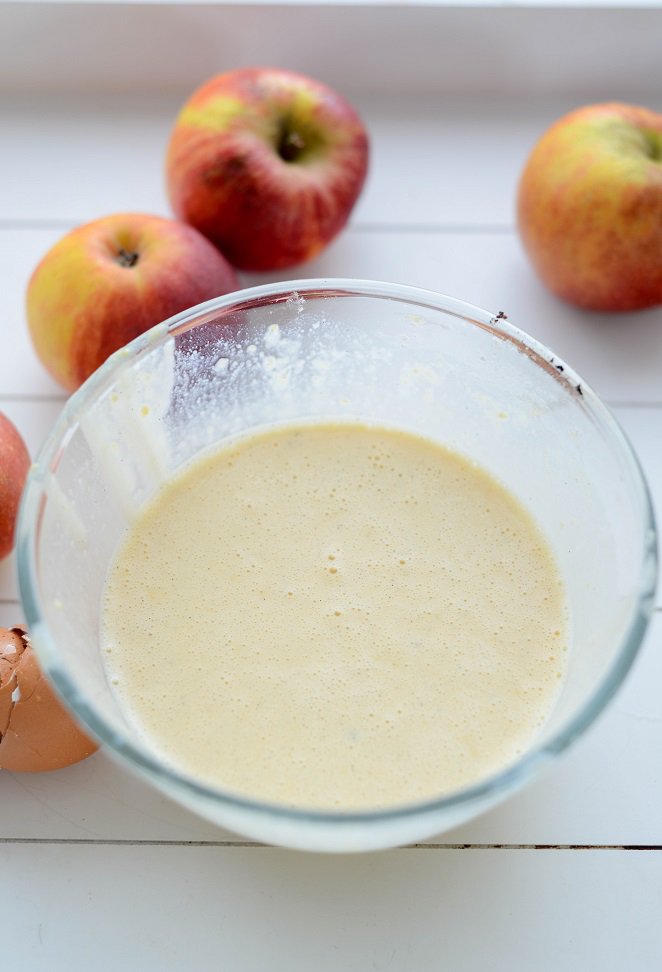 Apfelkuchen ohne Boden Rezept