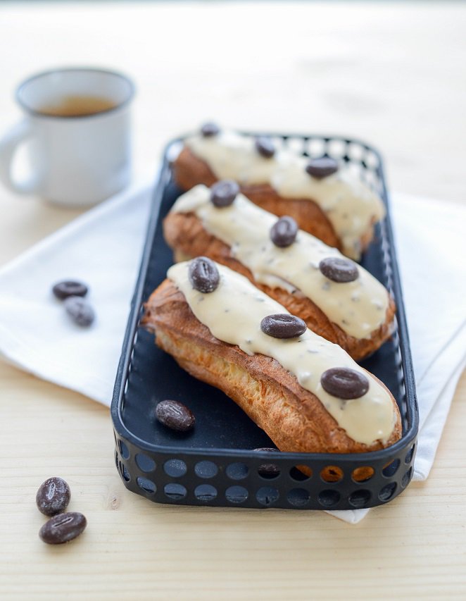  Kaffee Eclairs