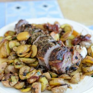 Rinderfilet mit Knoblauch (Filet de boeuf aillé)