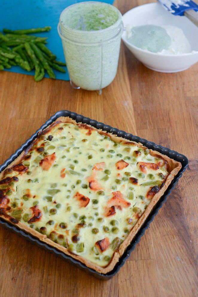 Quiche mit Lachs, Erbsen und grünem Spargel DSC_6838