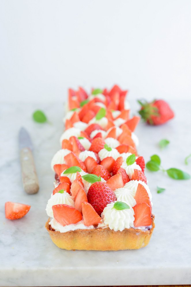  Erdbeer Tarte Mit Vanille
