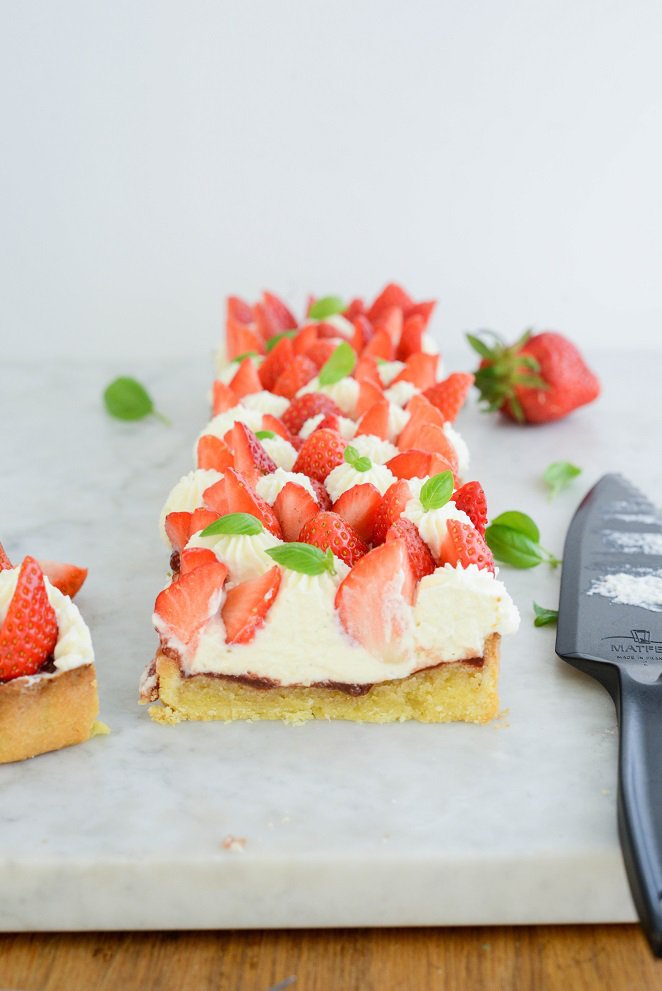 Erdbeer – Vanille – Tarte Rezept