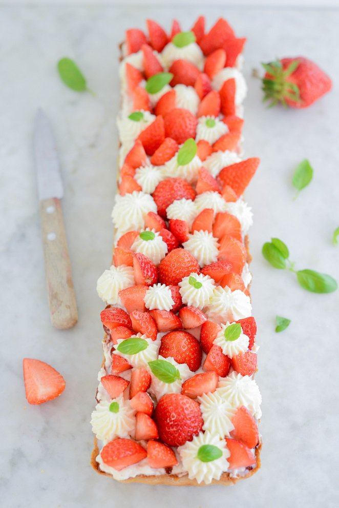 Erdbeer - Vanille - Tarte tarte-fraises-vanille