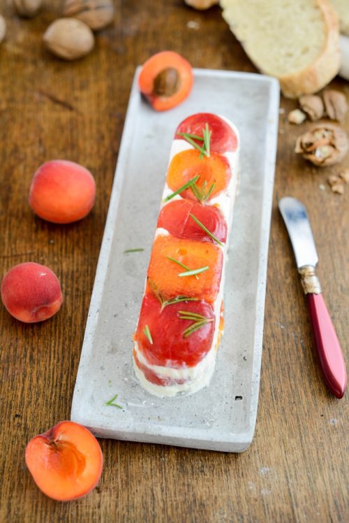Aprikosen-Ziegenfrischkäse-Terrine Rezept
