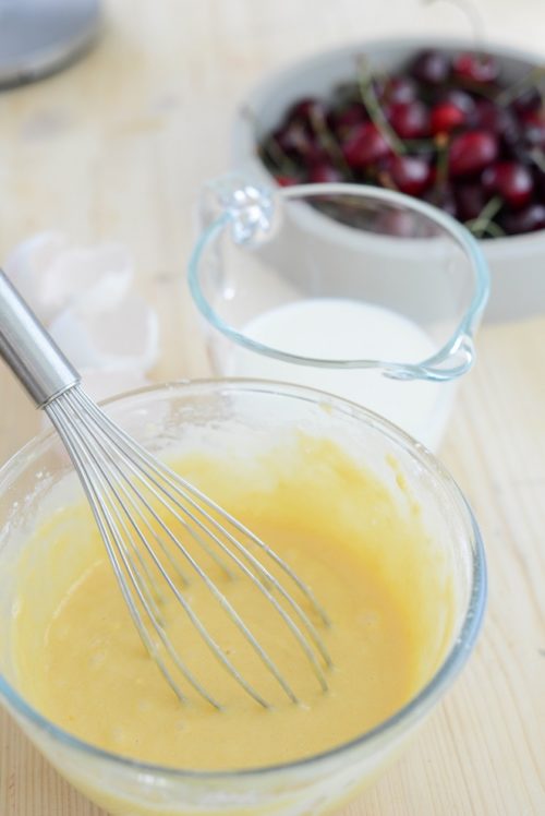 Kirsch &amp; Rosen Clafoutis Rezept