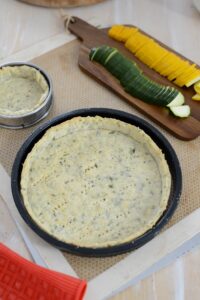 Zucchini-Quiche Zucchini-Quiche Quiche Rezept Schritt 21 Mürbeteig In Backform
