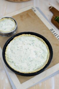 Zucchini-Quiche Zucchini-Quiche Quiche Rezept Schritt 22 Quiche Mit Füllung Ungekocht