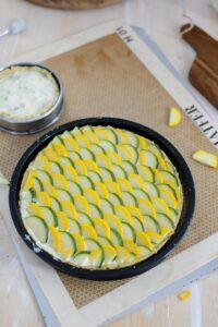 Zucchini-Quiche Zucchini-Quiche Quiche Rezept Schritt 24 Zucchini Quiche Vor Dem Backen