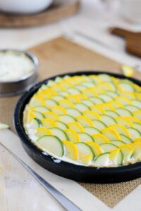 Zucchini-Quiche Zucchini-Quiche Quiche Rezept Schritt 26 Zucchini Quiche Vor Dem Backen
