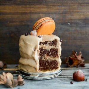 Eichhörnchen Törtchen (Haselnuss – Nougat Törtchen)