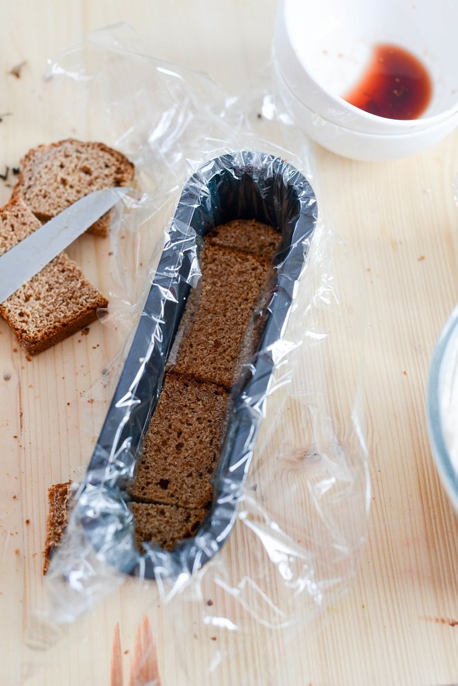 Lebkuchen-Frischkäse-Terrine mit Portwein (Terrine de fromage frais ...