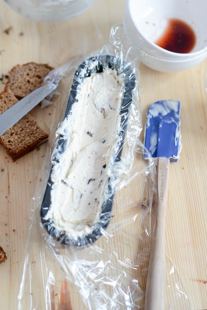 Lebkuchen-Frischkäse-Terrine mit Portwein (Terrine de fromage frais ...