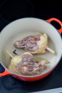 Navarin mit Confit de Canard Confit Ente 200x300