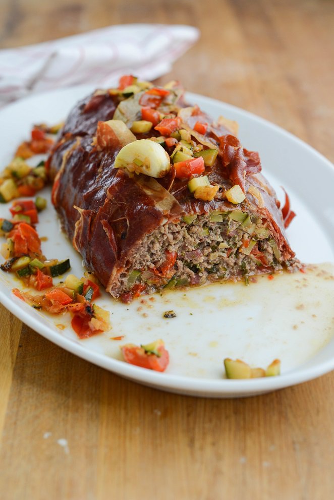 Pain de viande à la Ratatouille - Hackbraten provenzalischer Art DSC_1146 1