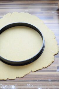 Aprikosen-Kokos-Tarte Exoglass 20cm Tartering Tarteteig 201x300