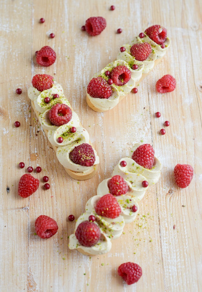  Himbeer Pistazien Tartelettes