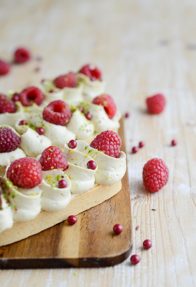 Pistazien Himbeer Tartelette