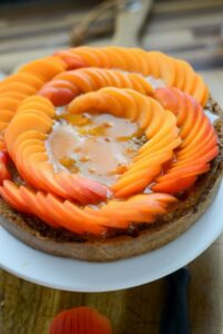 Aprikosen-Kokos-Tarte Tarte Dekorieren Mit Aprikosen 201x300