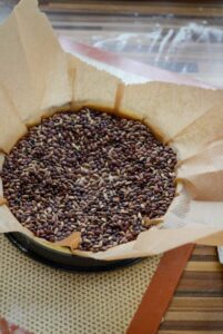 Aprikosen-Kokos-Tarte Tarteboden Blind Backen3 201x300
