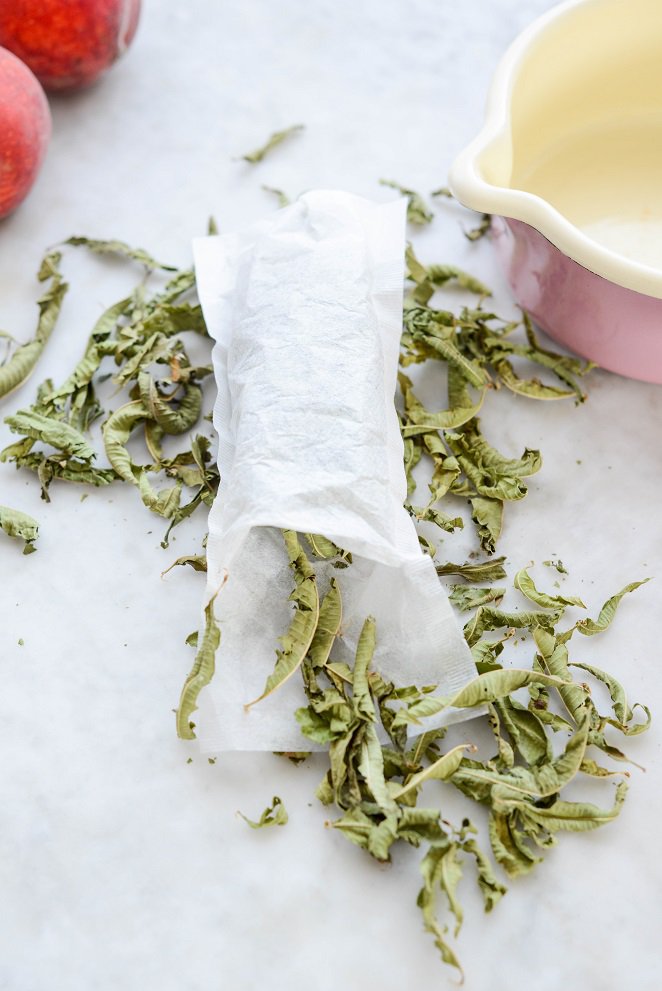 Pfirsich-Zitronenverbene-Sorbet Rezept