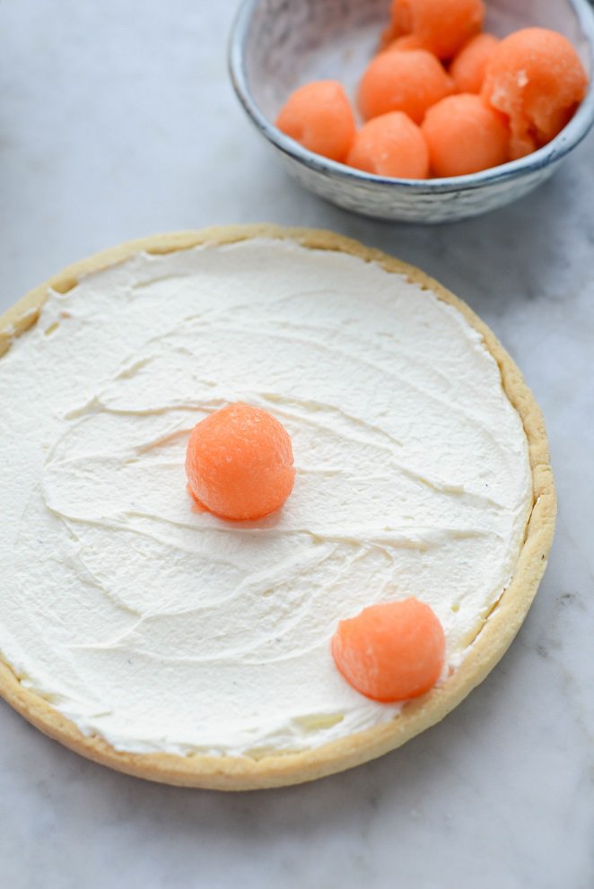 Herzhafte Tarte mit Melone und Schinken (Tarte salée melon jambon) Rezept