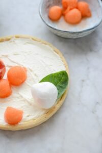 Herzhafte Tarte mit Melone und Schinken (Tarte salée melon jambon) DSC_2550 1 200x300