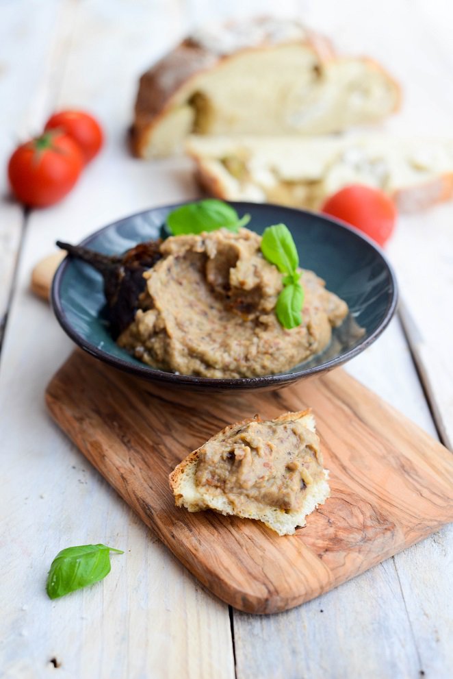 Auberginenaufstrich Rezept
