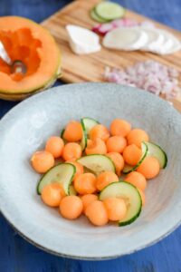 Melonen-Salat Melonen Salat 4