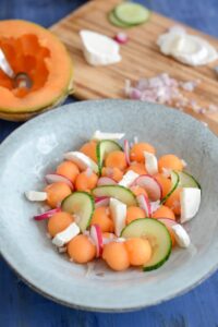 Melonen-Salat Melonen Salat 6