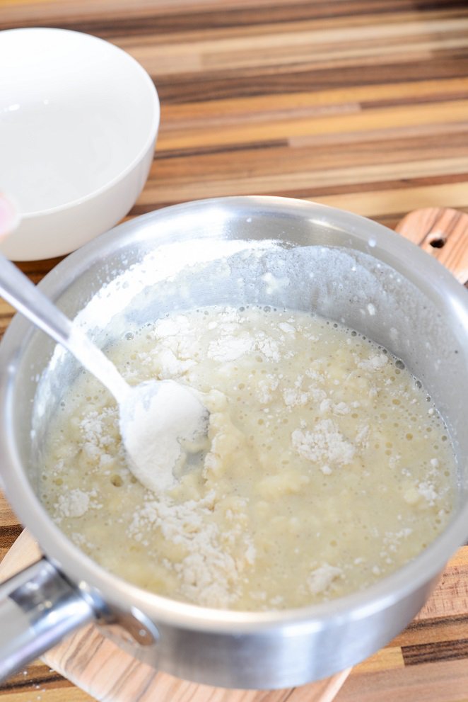 Saint-Honoré-Bûche mit Kastaniencreme Rezept