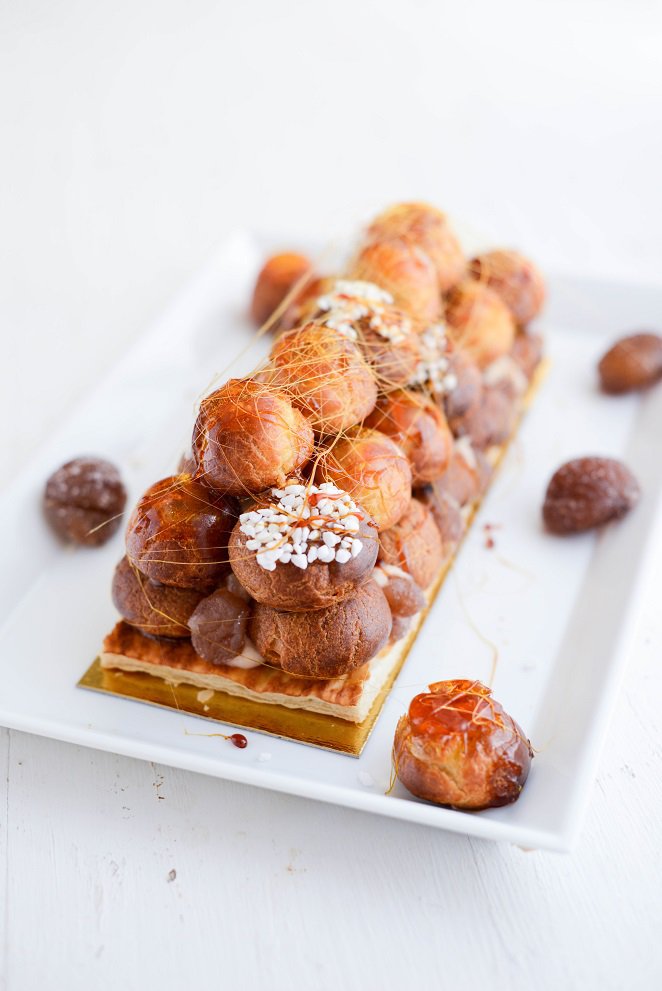  Saint Honore Buche De Nöl Torte 8