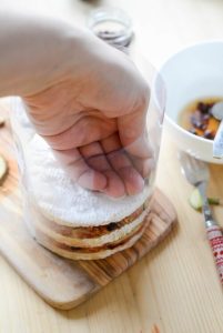 Camembert Torte mit Feigen Käse Torte Zubereiten 1 201x300