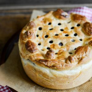 Tourte mit Wintergemüse (Tourte aux légumes d’hiver)