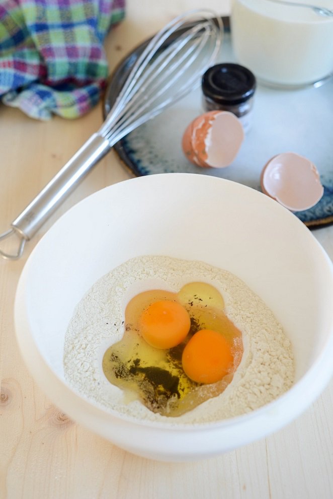 Crêpes-Teig Basisrezept Rezept Crêpes-Teig Basisrezept Rezept