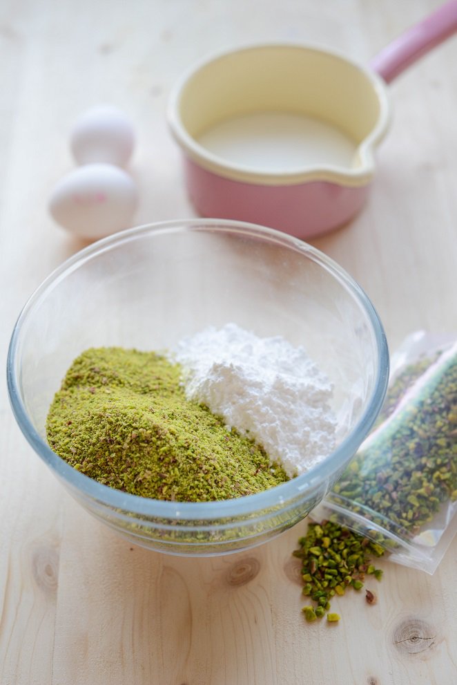 Pure Pistazien-Macarons Rezept Pure Pistazien-Macarons Rezept