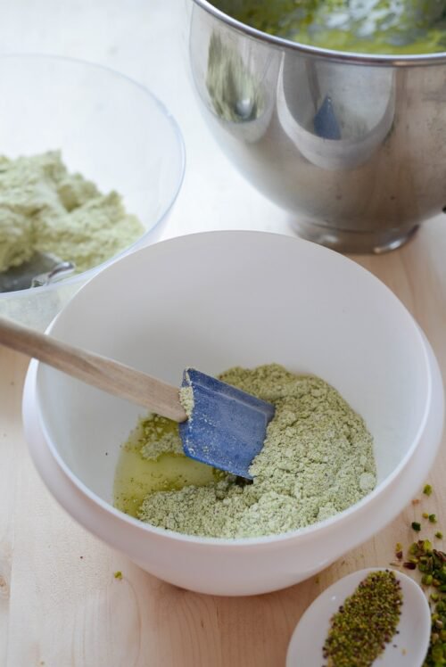 Pure Pistazien-Macarons Rezept