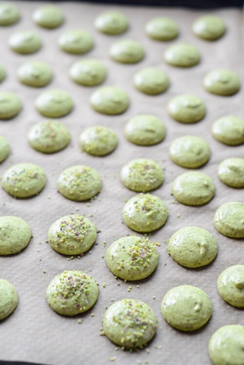 Pure Pistazien-Macarons Rezept
