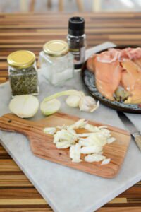 Hähnchenbrust-Rouladen - Paupiettes de poulet DSC_7481 200x300