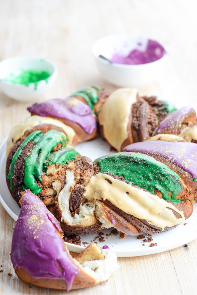  King Cake Brioche Aurelie Carnaval