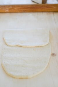 Rosinenschnecken (Pains aux raisins) Pains Aux Raisins Schritt 29 Teig Ausgerollt Auf Arbeitsfläche