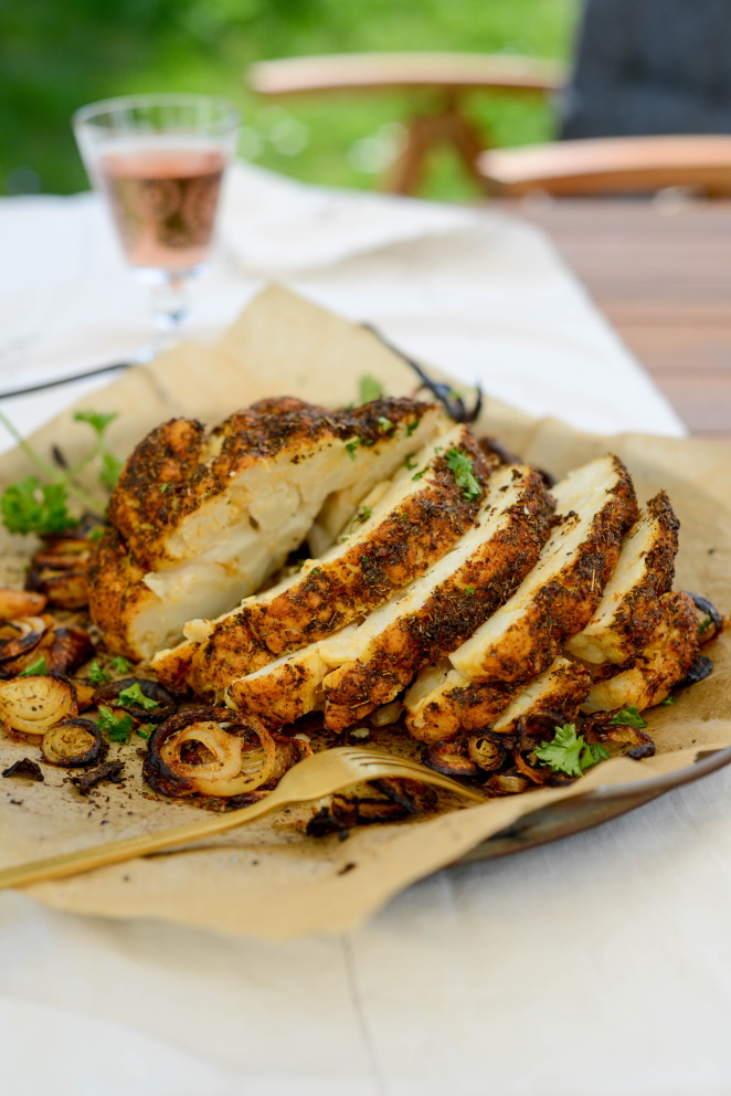 Blumenkohl-Braten chouxfleur-roti